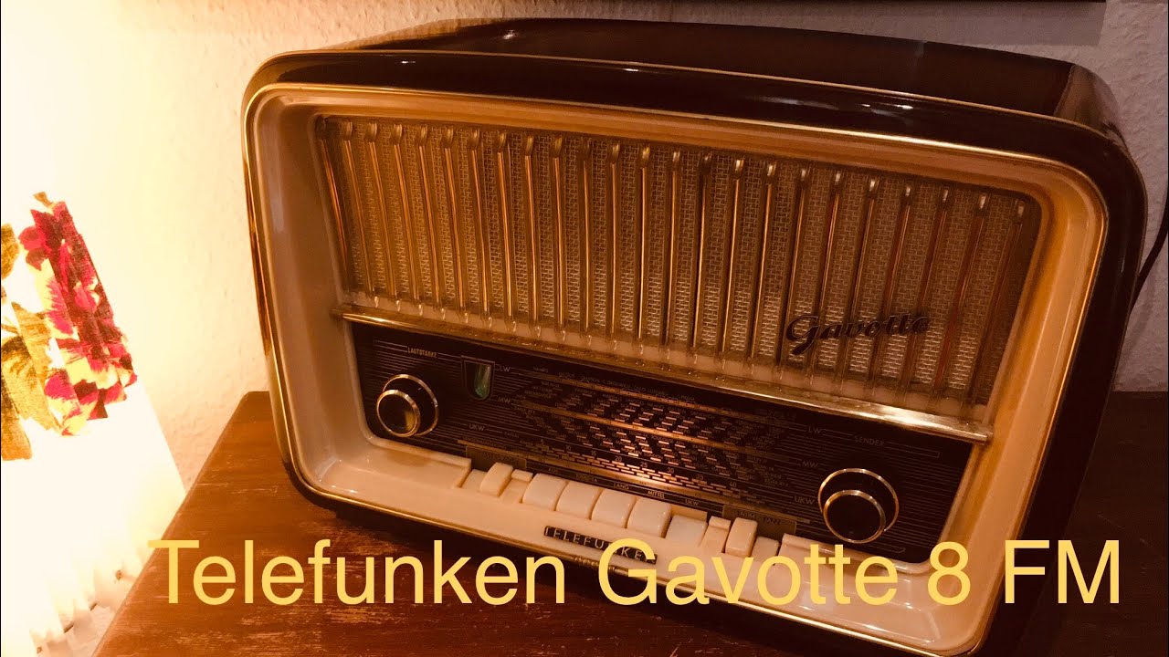 Telefunken Gavotte 8 - YouTube