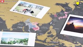 Scratchable World Map