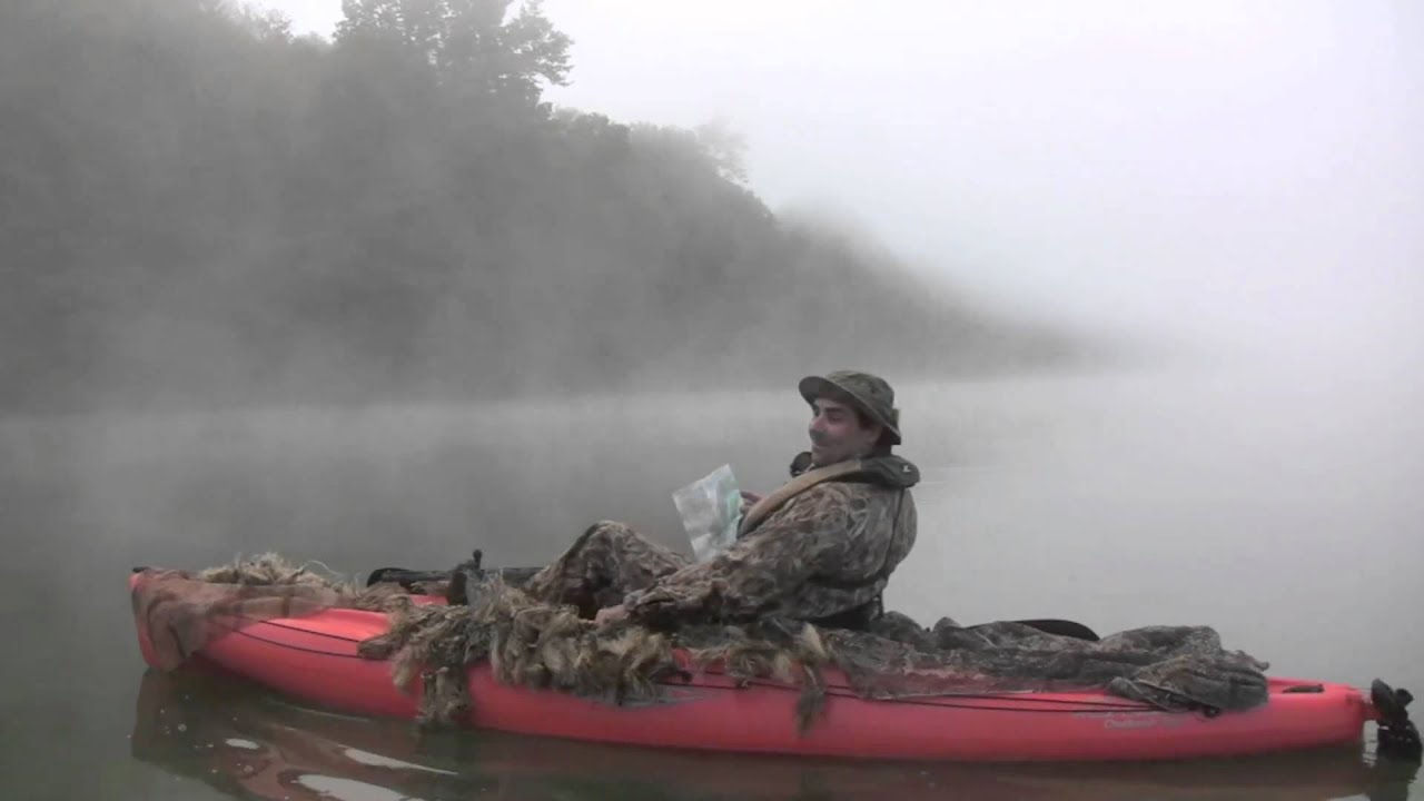 hunting geese from kayaks - youtube