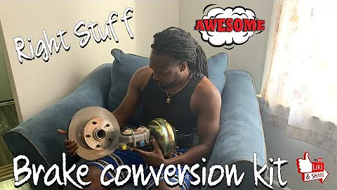 My Right Stuff Front Disc Brake Conversion Kit UNBOXED!