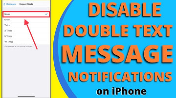 How to Disable Double Text Message Notifications on iPhone 11