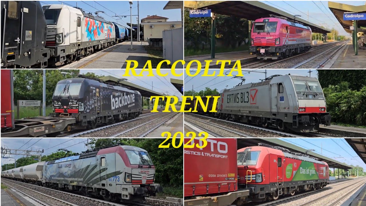 MEGA RACCOLTA di TRENI del 2023