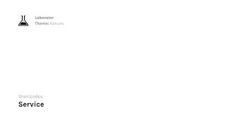 Kalium — Shortcodes: Service