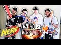 FAZE HOUSE NERF WAR!! *INSANE*