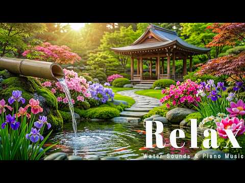 Relaxing Music + Water Sounds 🌿 Sleep Music For Meditation | Insomnia Relief, Depression & Anxiety