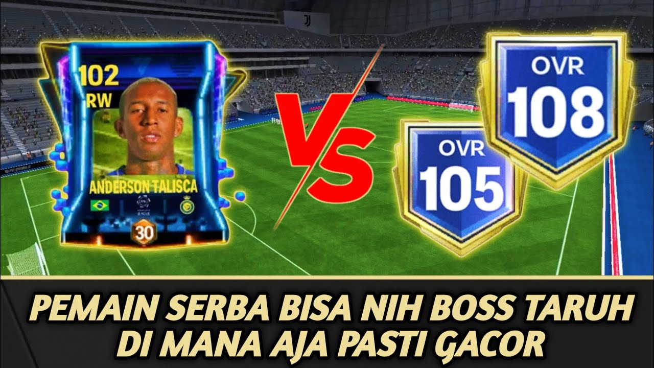 OVR BADAK CUMA TAMAN BERMAIN ANDERSON TALISCA❗- FC MOBILE
