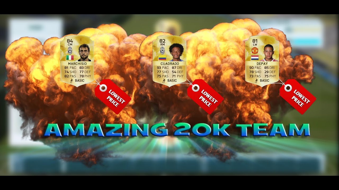 THE BEST 20K SQUAD EVER! - FIFA 16 ULTIMATE TEAM