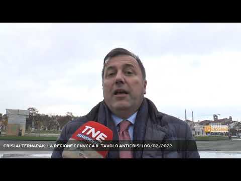 CRISI ALTERNAPAK: LA REGIONE CONVOCA IL TAVOLO ANTICRISI | 09/02/2022