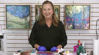 Mixed Media Tutorial with Sandra Duran Wilson - Painting on Plexi