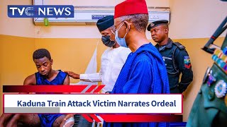 Kaduna Train Attack - Victim Battling Gunshot Injury Narrates Ordeal