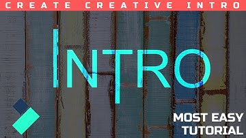 EASY Cinematic TITLE ANIMATION in Filmora X Tutorial 2021