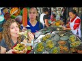 Huge mexican street food tour in mexico city  tostadas tacos tamales  more street food in cdmx