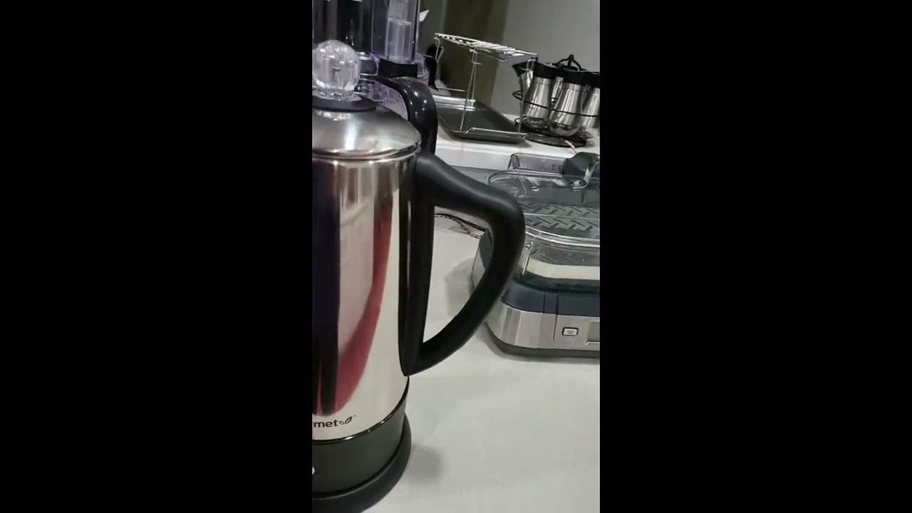 Elite Gourmet EC812 Electric Coffee Percolator 12-Cup, Stainless Steel