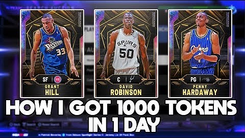 HOW I GOT 1000 TOKENS IN 1 DAY! HOW TO EARN GALAXY OPALS! NBA 2K20 MyTeam