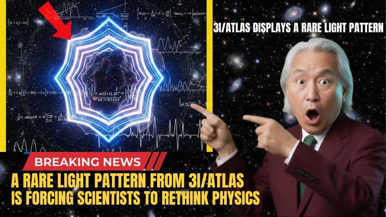 A Rare Light Pattern from 3I/ATLAS Is Forcing Scientists to Rethink Physics| Michio Kaku