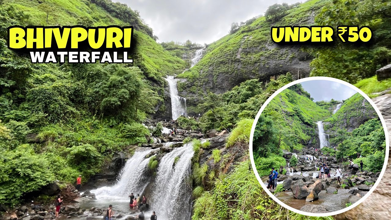 Bhivpuri Waterfall 2025 | A to Z Information Under ₹50 | Near Mumbai Maharashtra