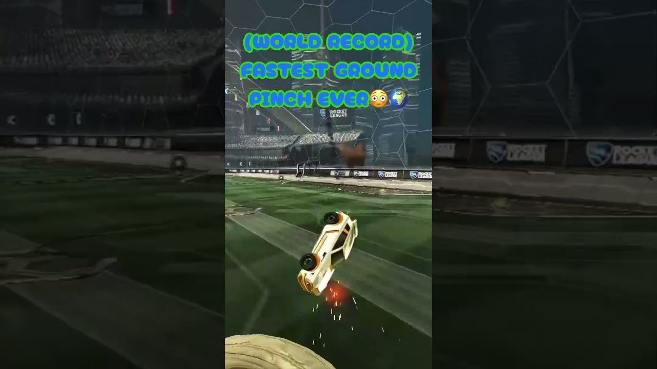  WORLD RECORD THE FASTEST GROUND PINCH EVER Rocketleague Rl Rocketleagueclips