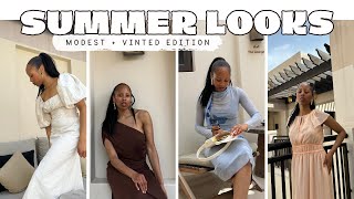 GLOW UP YOUR SUMMER WARDROBE AFFORDABLY! MODEST FASHION + VINTED EDIT.