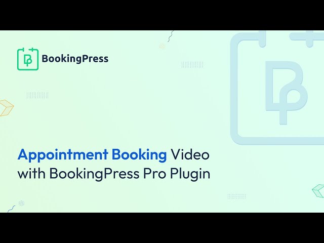 How to Book the Appointment with BookingPress Pro Plugin (Front-end Demo)