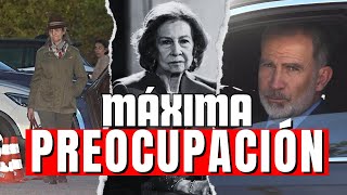 MÁXIMA PREOCUPACIÓN por el ESTADO de SALUD de Doña Sofía