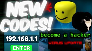 ALL CODES WORK 4x💰 Hacker Tycoon 👨‍💻 ROBLOX MARCH 4, 2023 