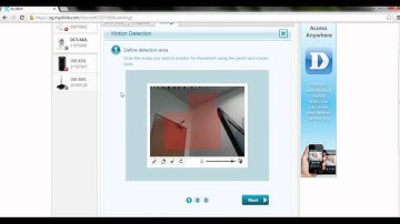 IP Camera How-To: How to Configure Motion Detection On MyDlink portal