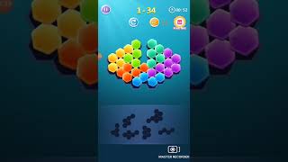 2048 CHARM: NUMBER PUZZLE GAME Hexa Puzzle LONGPLAY