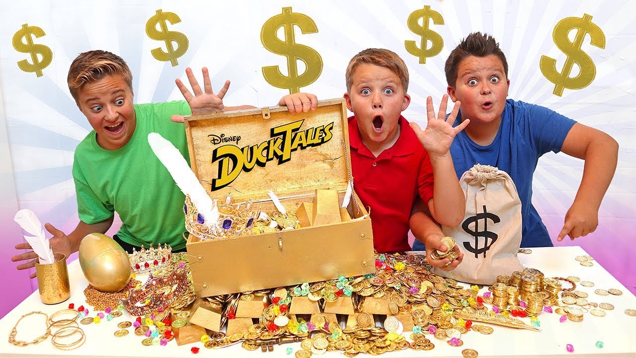 We Found Scrooge McDuck's SECRET Chest On The Most Epic DuckTales Adventure!
