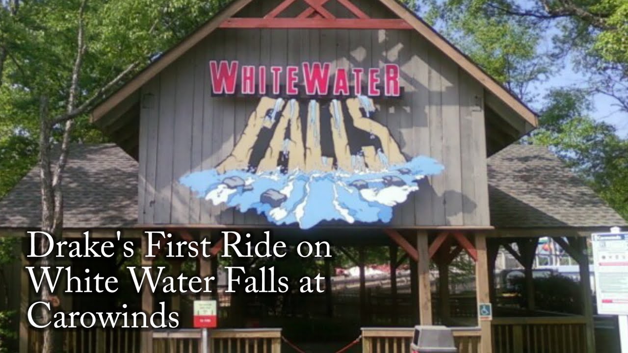 CLOSED White Water Falls First Ride Carowinds - YouTube
