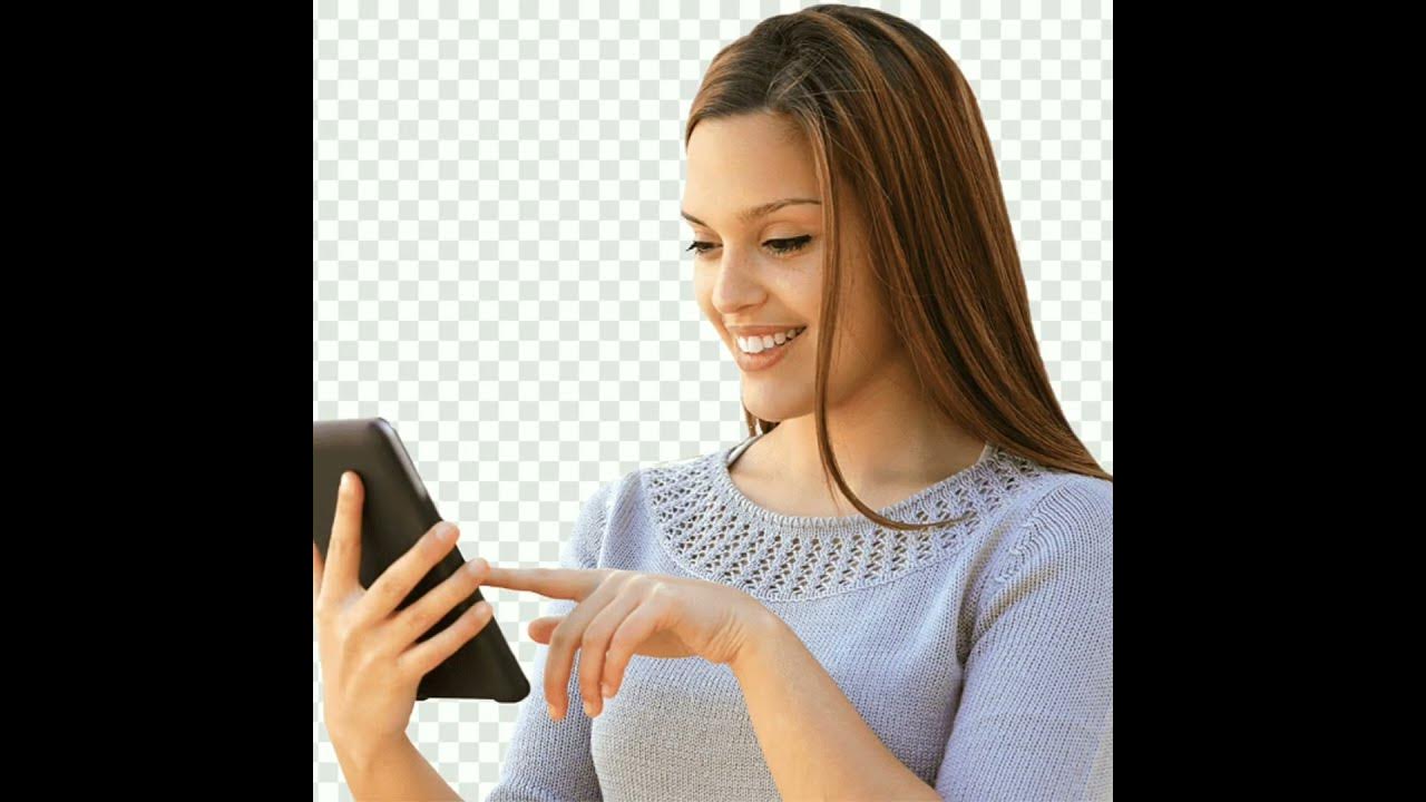 Девушка с телефоном