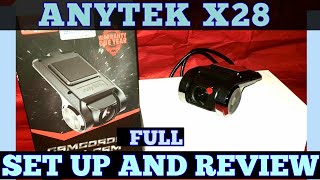 ANYTEK X28 DASH CAM REVIEW AND FULL SETUP WITH FOOTAGE screenshot 4