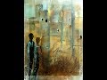 Abstract Painting Tutorial , Abstrakte Acrylmalerei Collage