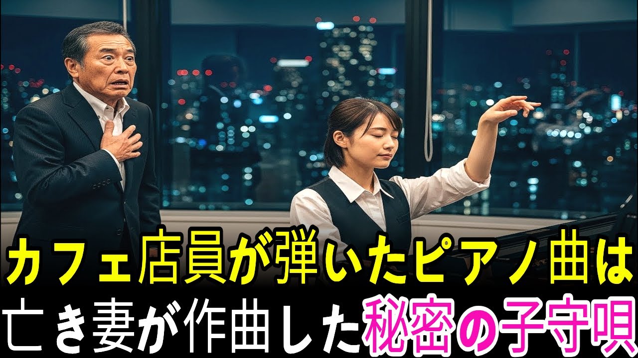 大企業の会長は、深夜に聞こえたピアノの音色に息を呑んだ――それは28年前に消えた娘だけが知る子守唄だった