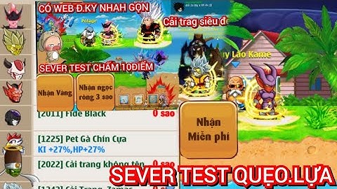 NRO LẬU | SEVER TEST CỰC PHÊ CHO ẢE CHƠI FREE ALL TẠI ĐẢO KAME THA HÔD CHIÊN LẸ LẸ KHÔNG QUÁ TẢI AEE