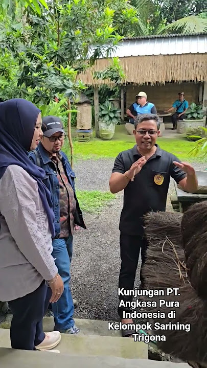 Kunjungan pt. angkasa Pura Indonesia di Kelompok Sarining Trigona#bongkasapertiwi