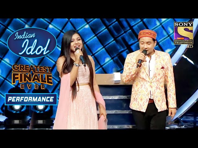 Pawandeep u0026 Arunita ने किया O Saathi Re पे Perform | Indian Idol Season 12 | Greatest Finale Ever class=