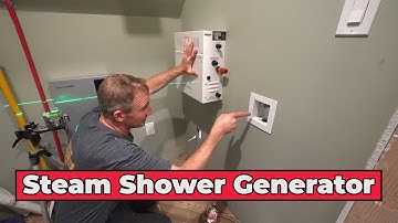 A Simple Steam Shower Generator Install