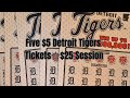 Five $5 Detroit Tigers Tickets☆$25 Session