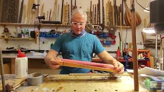 Baue Deine Eigene Tasche Für Deine Shakuhachi, Bansuri, Nay, Dizi Oder Sonstige Bambusflöte.