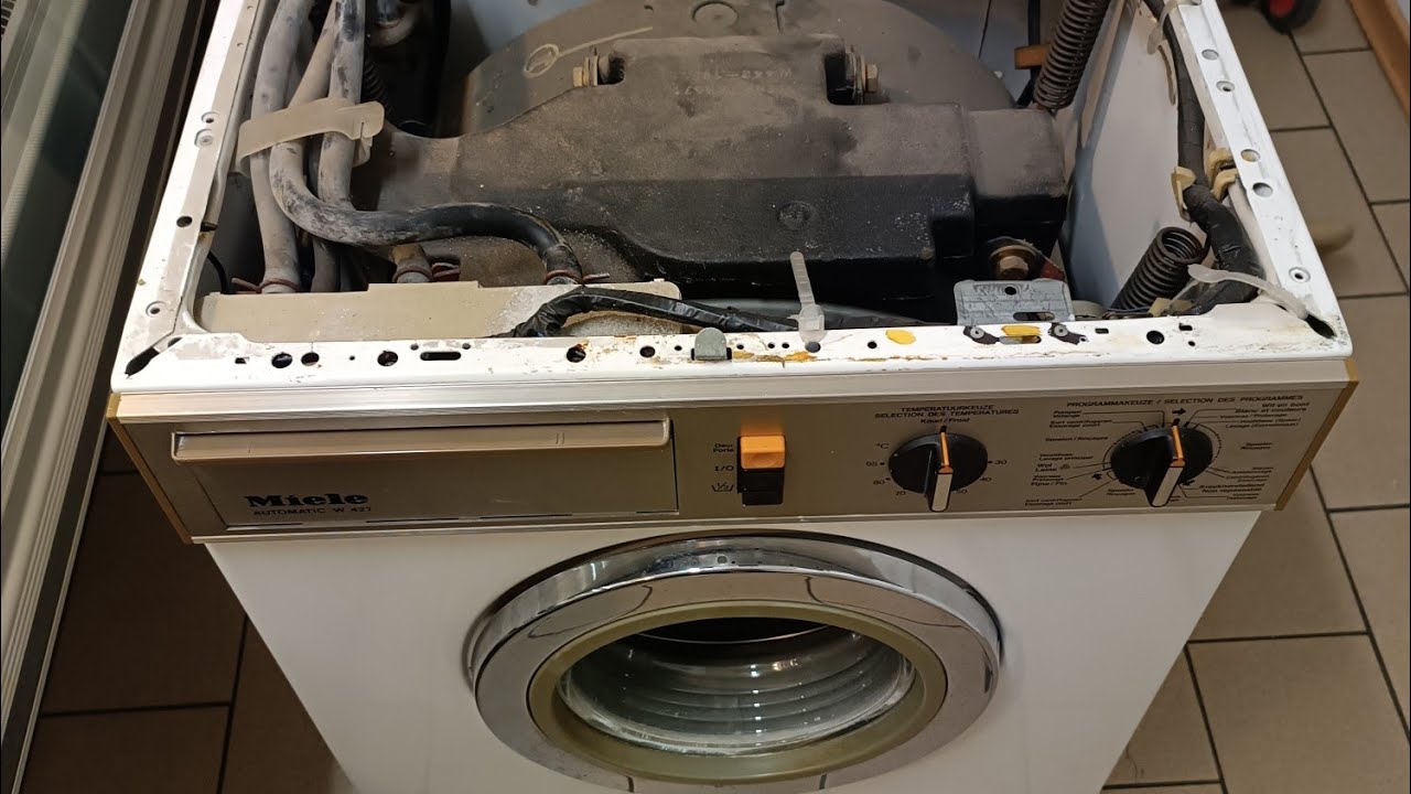 New machine!! Vintage miele automatic W 427 - YouTube