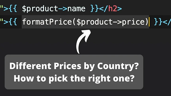 Laravel E-shop Example: Load Only the Price You Need