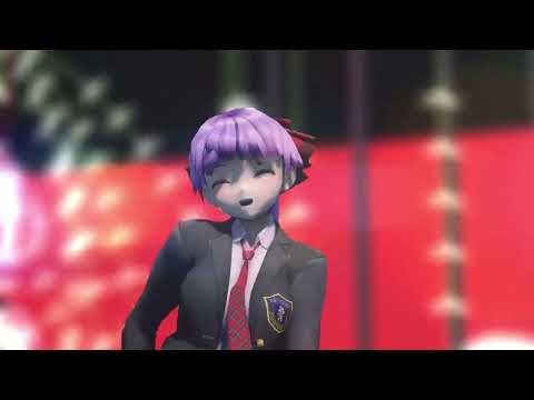 【東方MMD】制服パチュリーで【君色に染まる】