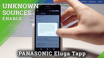 How to Accept Unknown Sources in PANASONIC Eluga Tapp - Allow Unknown Apps