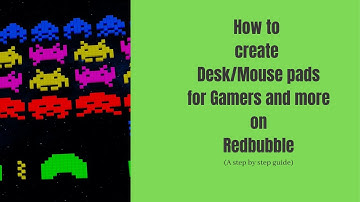 How to create Desk Mat:Mouse Pad on Redbubble | New Money