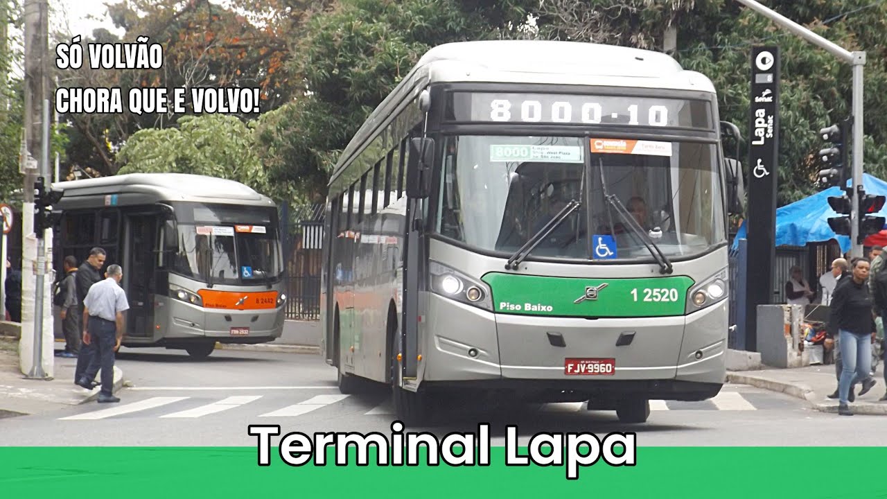 Ônibus SP | Movimentação de Ônibus no Terminal Lapa 