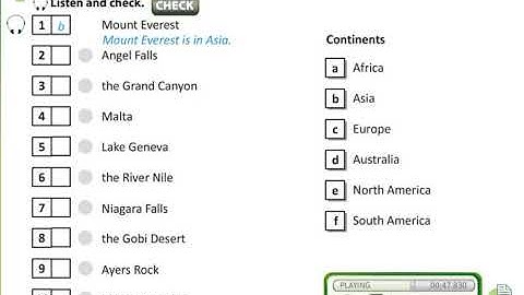 Ex  2 p  29 Quiz matching