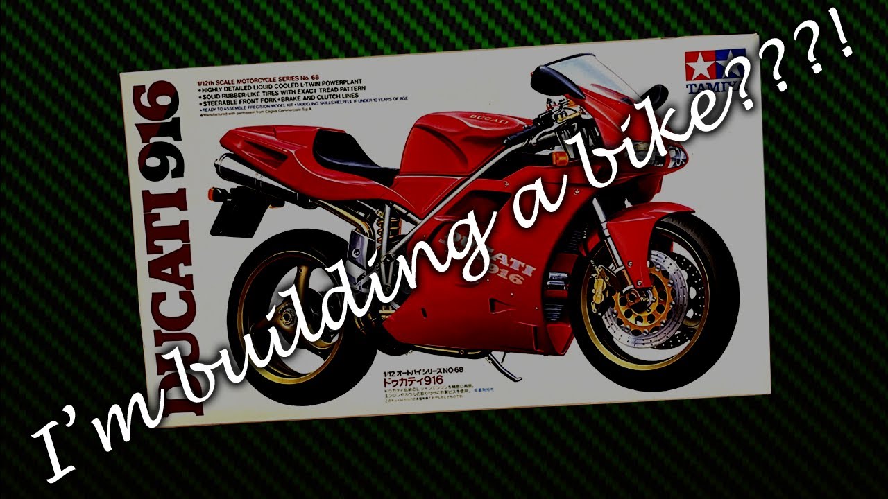 タミヤ★DUCATI916製作品★ Tamiya - Ducati 916 - Unboxing - YouTube