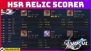 A MELHOR FERRAMENTA PARA BUILDAR SUA CONTA! RELIC SCORER! - HONKAI: STAR RAIL - CONTA F2P CASUAL