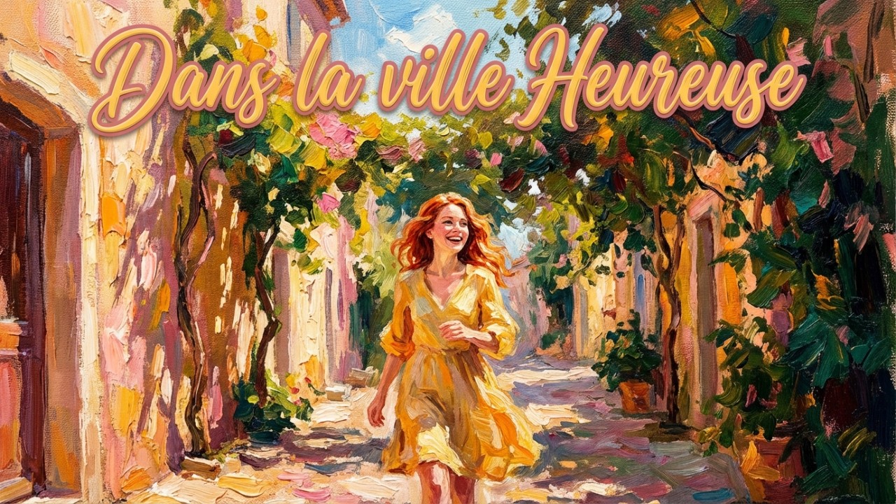 🇫🇷 Dans la Ville Heureuse — Улыбка Парижа в каждом звуке! (Original Song)