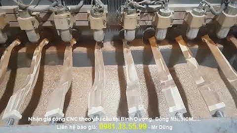 Xưởng Gia Công CNC Gỗ 4 Trục Tại HCM | Nhận Gia Công CNC Gỗ